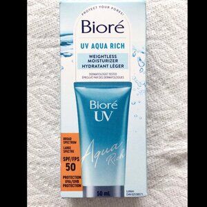 Biore SPF50 UV Aqua Rich Weightless Moisturizer